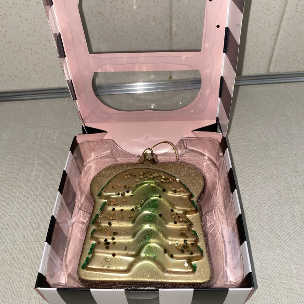 8 Oak Lane‎ Christmas Glass Ornament  Avocado Toast New